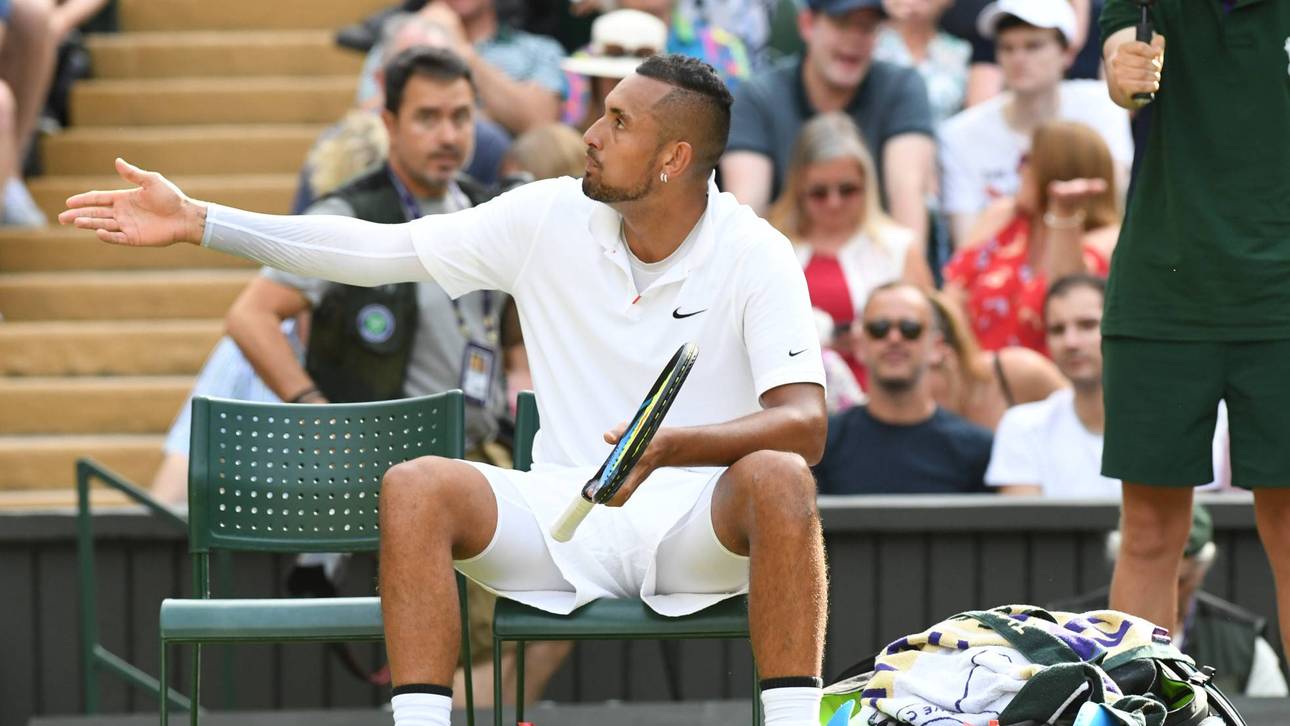 Kyrgios gibt denkwürdige PK