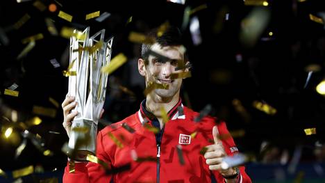 Novak Djokovic besiegte in Schanghai Finalgegner Jo-Wilfried Tsonga
