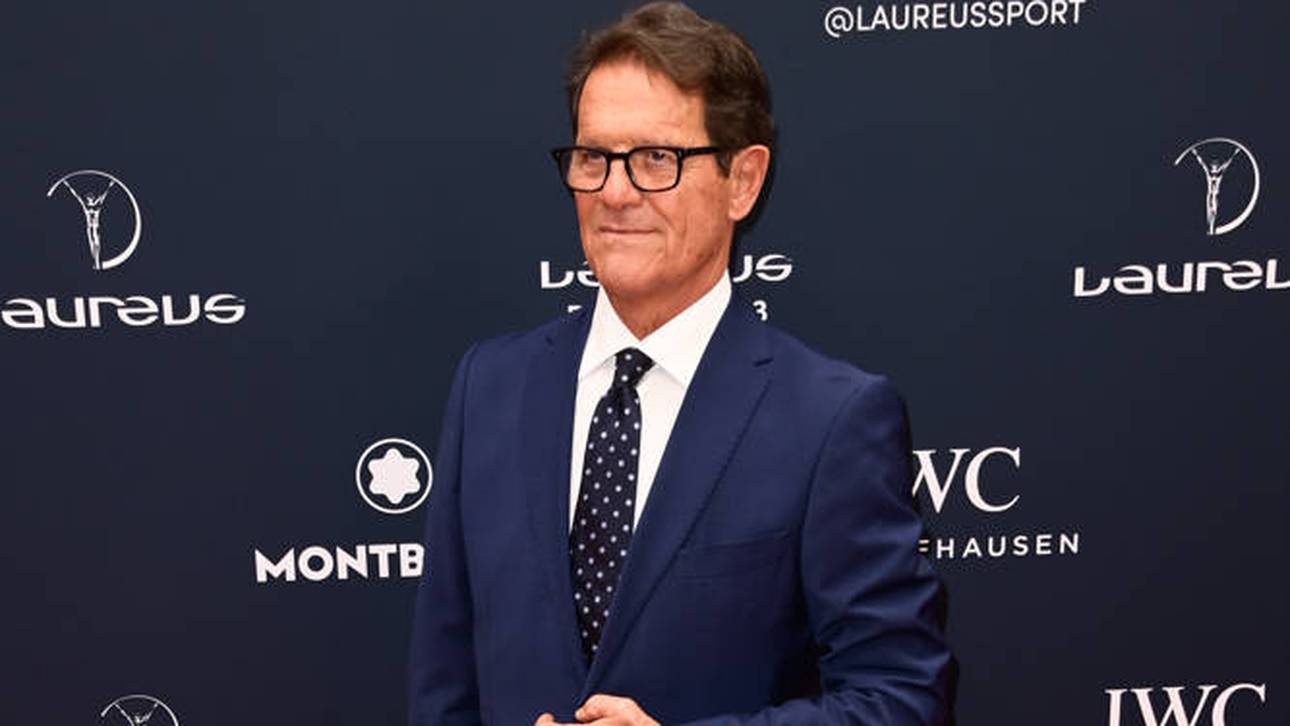 Fabio Capello beim Laureus World Sports Awards