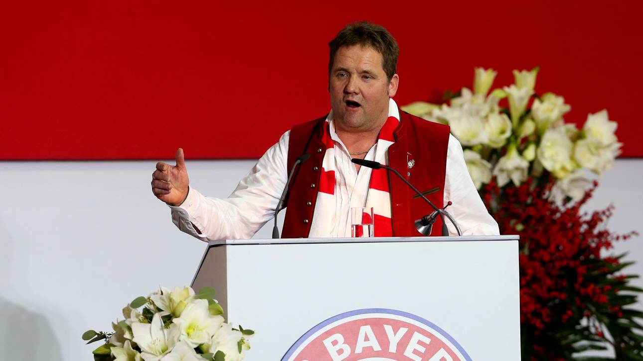 Hans Gehrlein ist Vorsitzender des Fanclubs "13 Höslwanger"