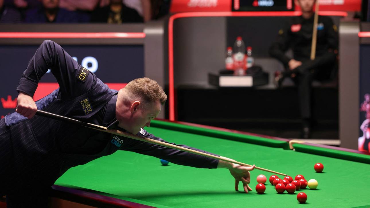 Enges Finale bei der Snooker-WM