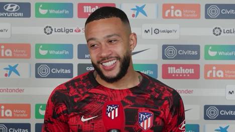 Memphis Depay freute sich nach dem 6:1-Sieg von Atlético Madrid gegen den FC Sevilla über seine ersten Tore vor heimischem Publikum. Der Stürmer ist davon überzeugt, mit dem Team noch viel zu erreichen.