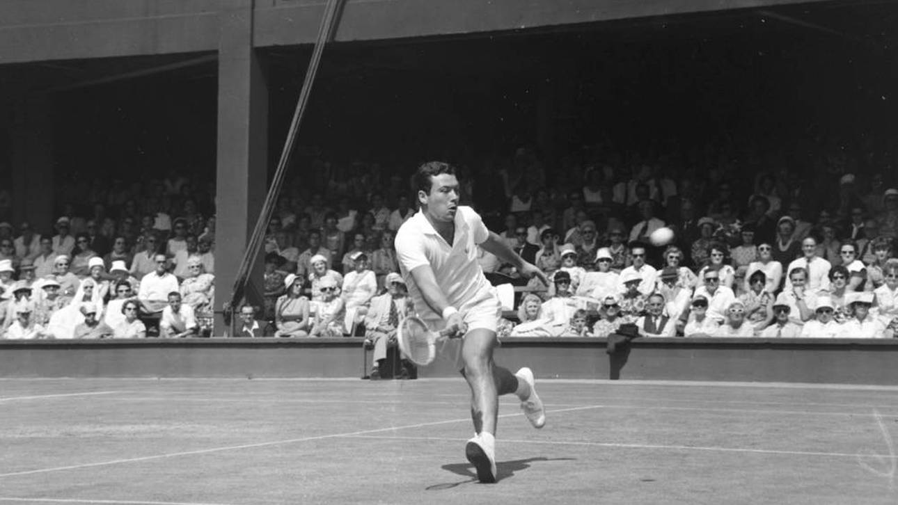 Nicola Pietrangeli erreichte 1960 das Halbfinale in Wimbledon 