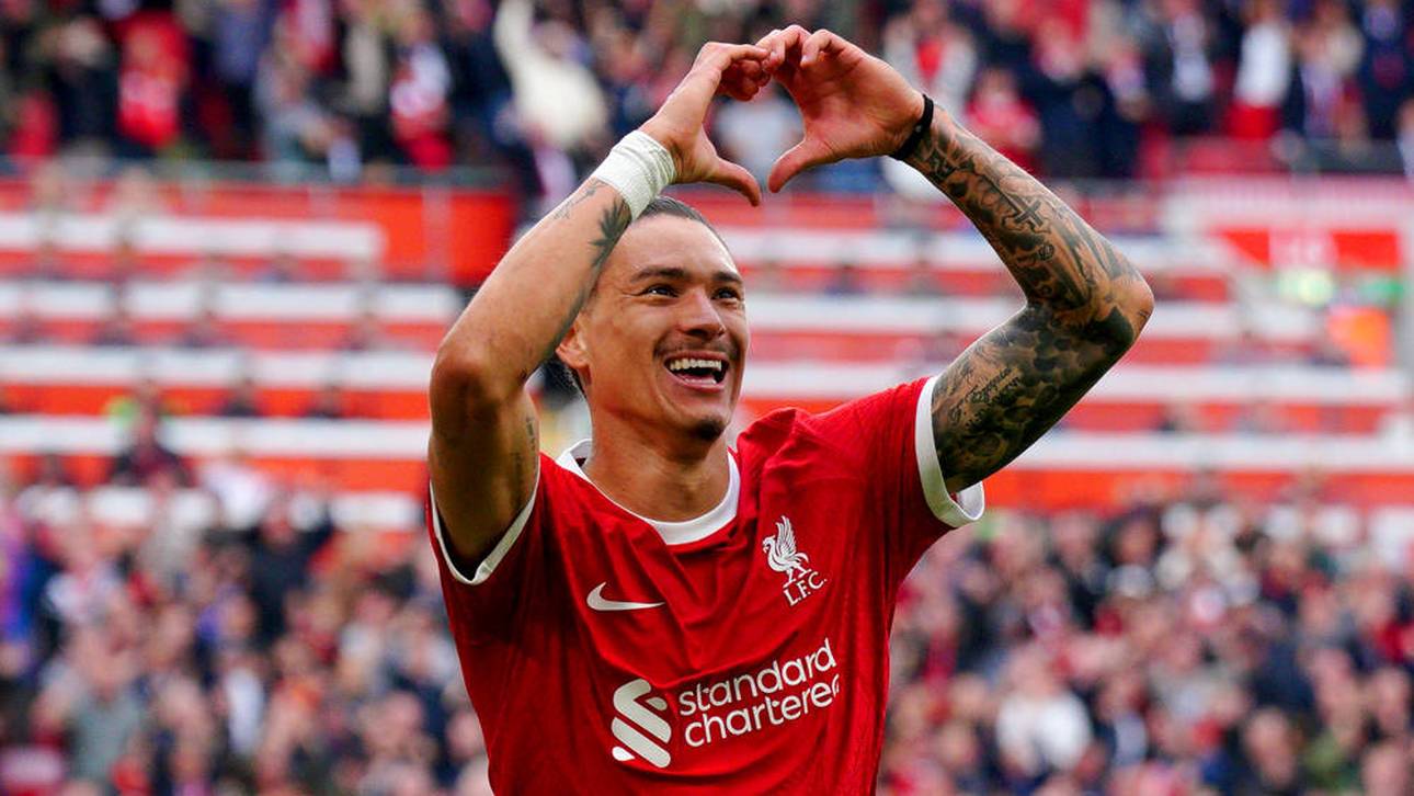 Darwin Núñez wird zunehmend zum Liverpooler Fanliebling
