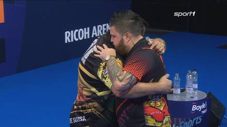 Michael Smith musste sich im Viertelfinale unerwartet mit 14:16 Jose de Sousa geschlagen geben. Der "Bully Boy" hatte schon mit Startschwierigkeiten zu kämpfen und lag schnell mit 2:7 zurück.