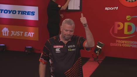 Raymond van Barneveld zeigt sich bei Darts Players Championship in Bestform. Gegen Maik Kuivenhoven spielt Barney wie in seinen besten Tagen. 