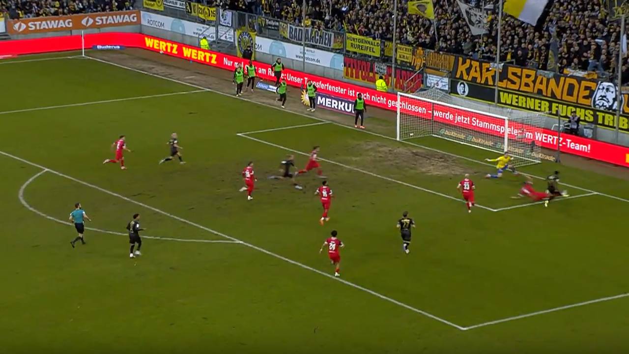 Alemannia Aachen - Rot-Weiss Essen | Highlights der 3. Liga im Video