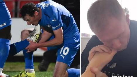 Chesterfield setzte sich in der zweiten Runde des FA-Cups gegen Salford City durch. Mit einem kuriosen Zehnagel-Jubel sorgten die Spieler für Aufmerksamkeit. 