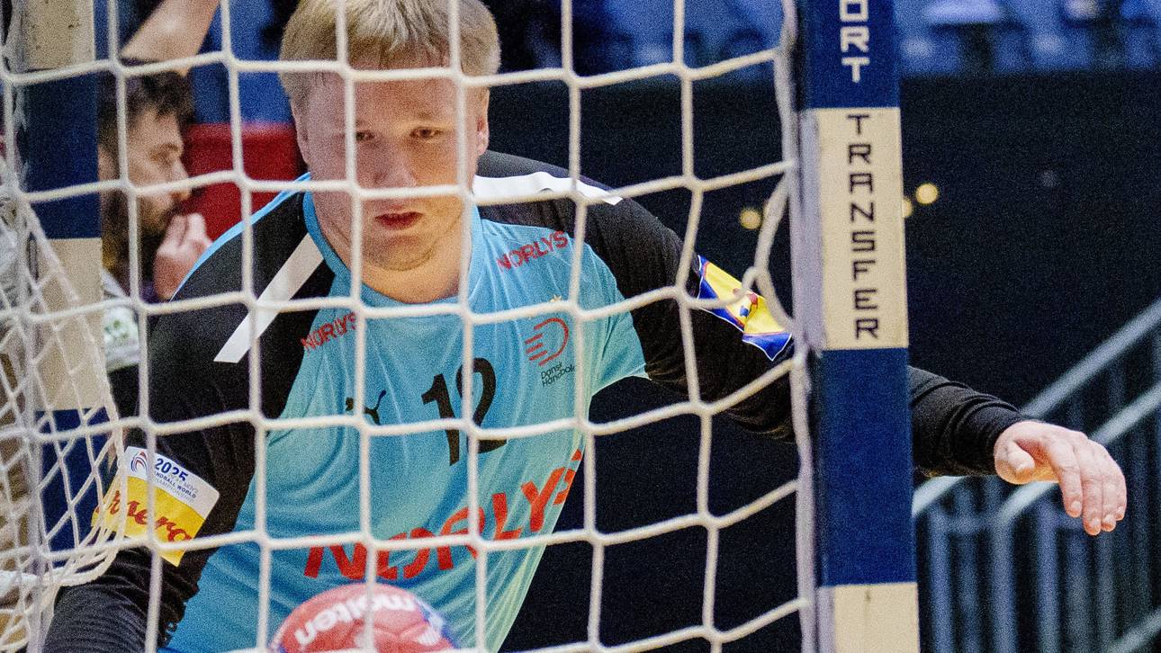Emil Nielsen steht mit Dänemark im Finale der Handball-WM