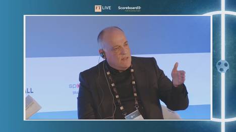 Die treibenden Klubs hinter einer möglichen neuen Super-Liga sollen Real Madrid, Barcelona und Juventus Turin sein. Gegen diese Vereine schießt nun Spaniens Liga-Boss Javier Tebas.