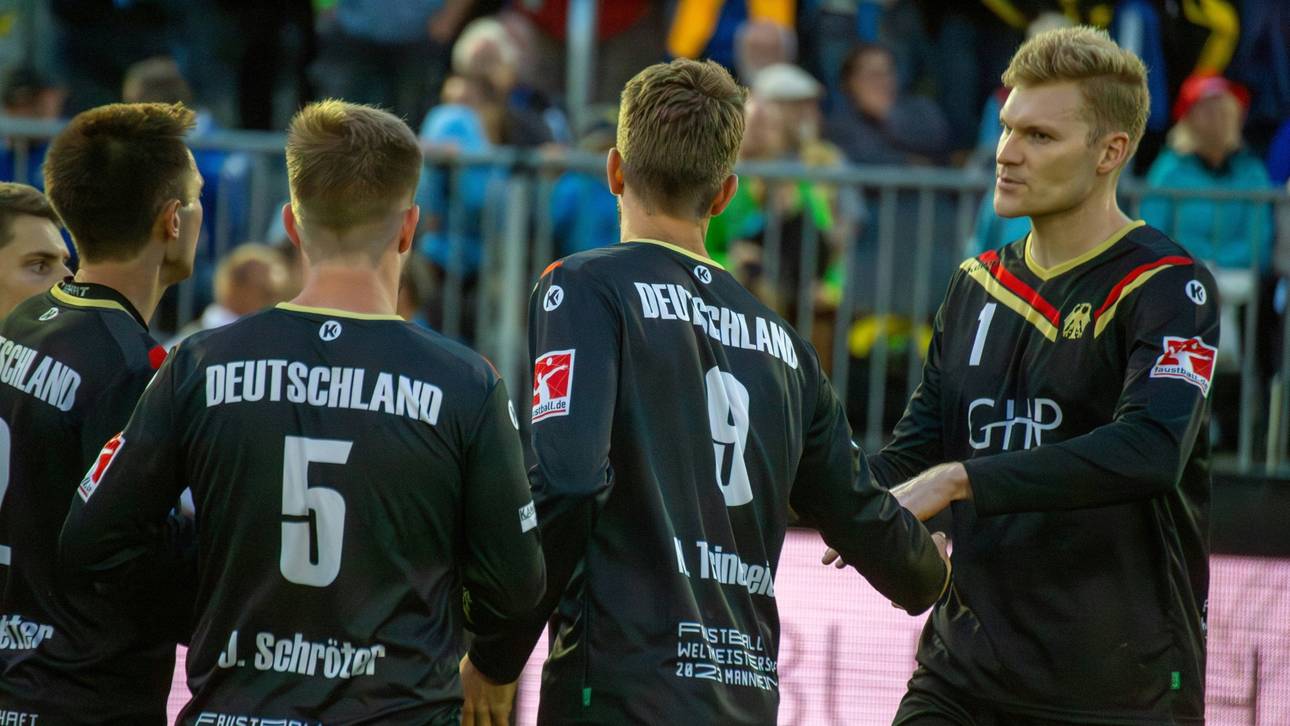 Faustballer kurz vor 13. WM-Titel