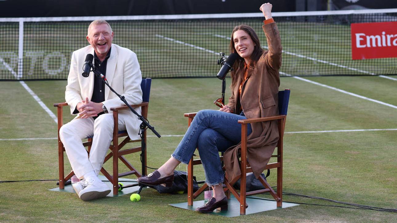Andrea Petkovic verteidigt ihren Podcast-Kollegen Boris Becker nach deutlicher Zverev-Antwort