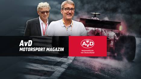 Bernd Schneider (r.) und Hermann Tilke stehen im AvD Motorsport Magazin Rede und Antwort