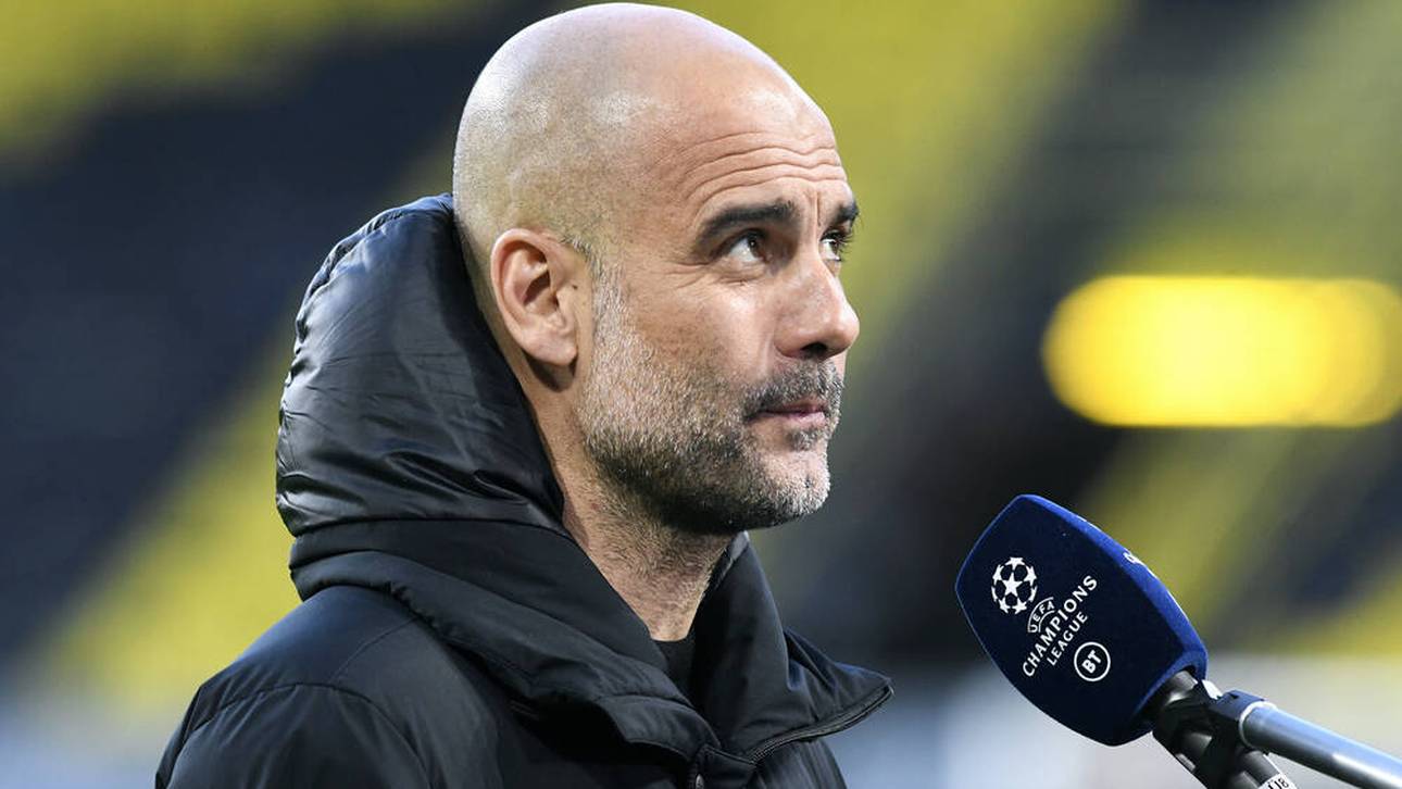 Bizarrer Moment für Guardiola