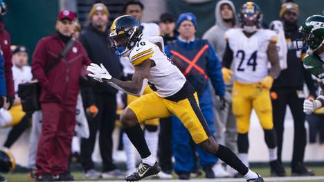 Diontae Johnson von den Pittsburgh Steelers geht in seine zweite NFL-Saison