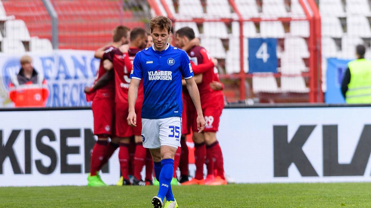 Derby-Pleite besiegelt KSC-Abstieg