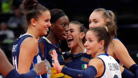 Italiens Volleyballerinnen sind Europameister