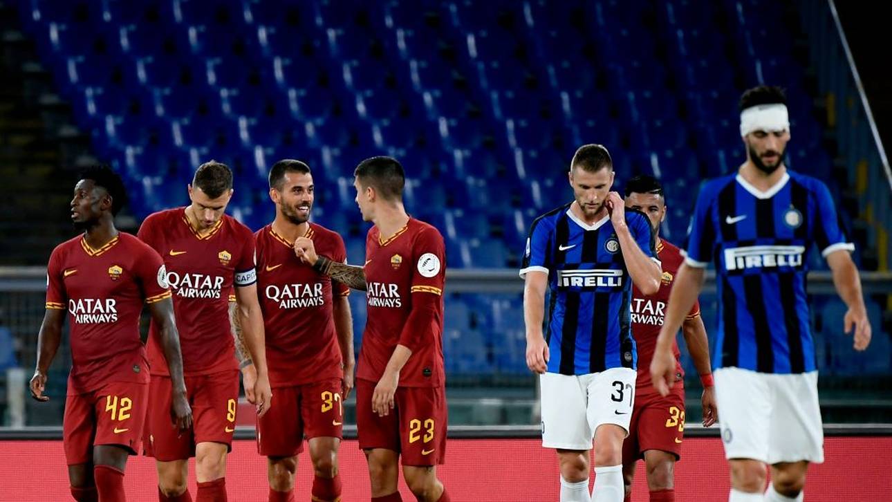 Roma beendet Inters Meistertraum