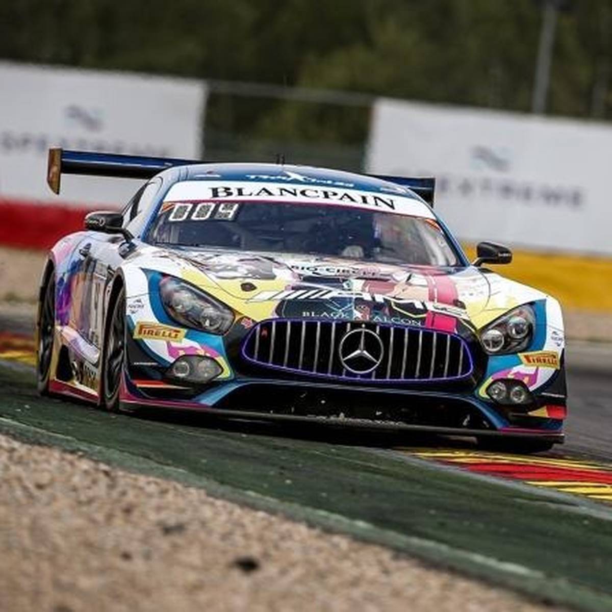 24h Spa 2019 Pole Position Fur Black Falcon Mercedes