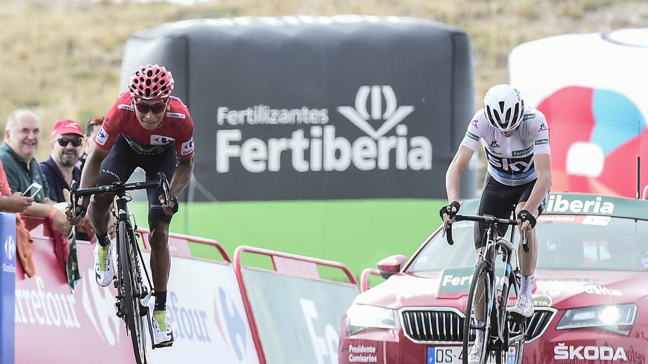 Vuelta: Quintana lässt Froome stehen