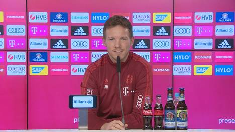 Zum Abschluss der Hinrunde zieht Julian Nagelsmann ein positives Fazit bei Bayern, vermisst aber auch die Unterstützung der Fans im Stadion und wünscht sich diese schnell zurück.