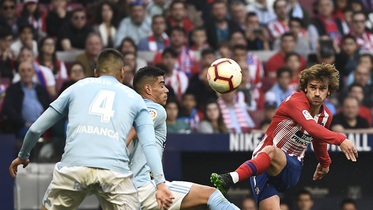 PLATZ 3 - ANTOINE GRIEZMANN: Auch ein Landsmann steht vor Benzema - Antoine Griezmann. Der Weltmeister spielt den Großteil seiner Minuten im Zentrum. Er kann zwar mit 20 Toren und zehn Vorlagen nicht an die Traumstatistiken seiner Konkurrenten rankommen, ist durch seine Vielseitigkeit aber noch kleines Stück über Benzema, Aguero und Kane anzusiedeln