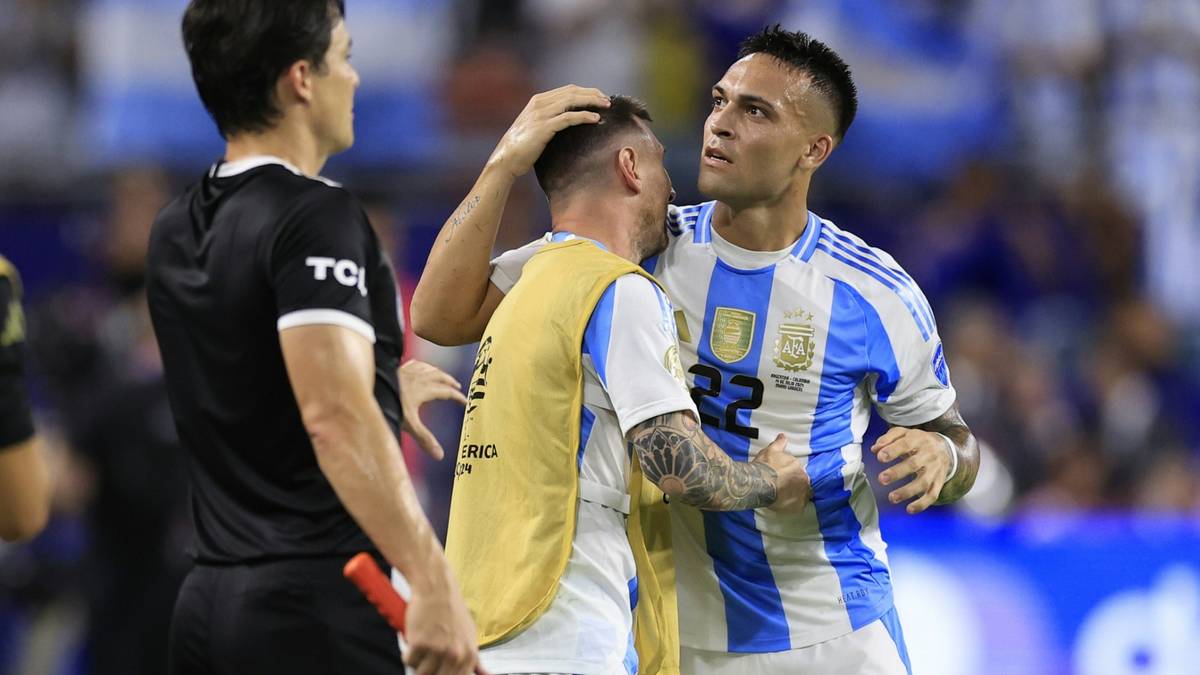 Drama um Messi: Argentinien gewinnt chaotisches Copa-Finale