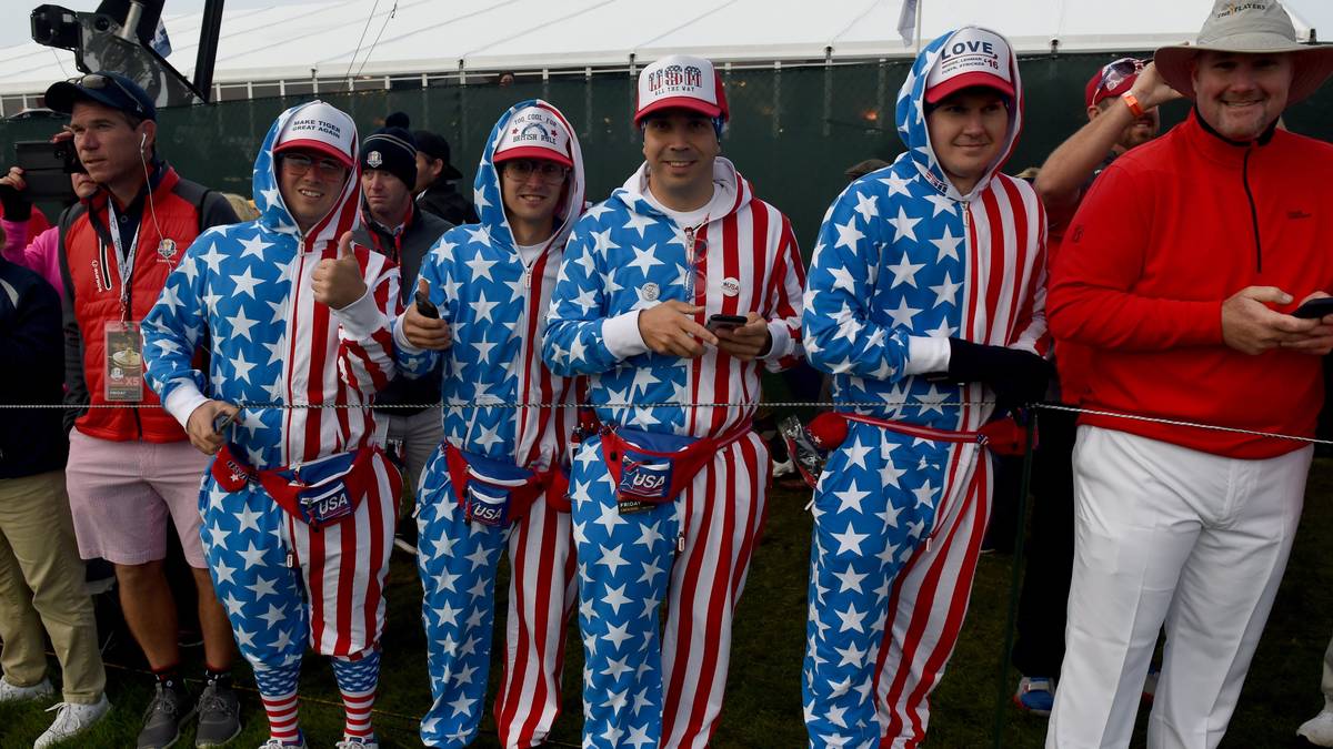 Ferner gibt es Stars and Stripes in allen Variationen zu bestaunen