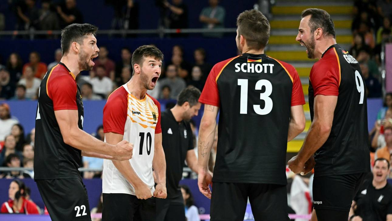 Deutsche Volleyballer überraschen