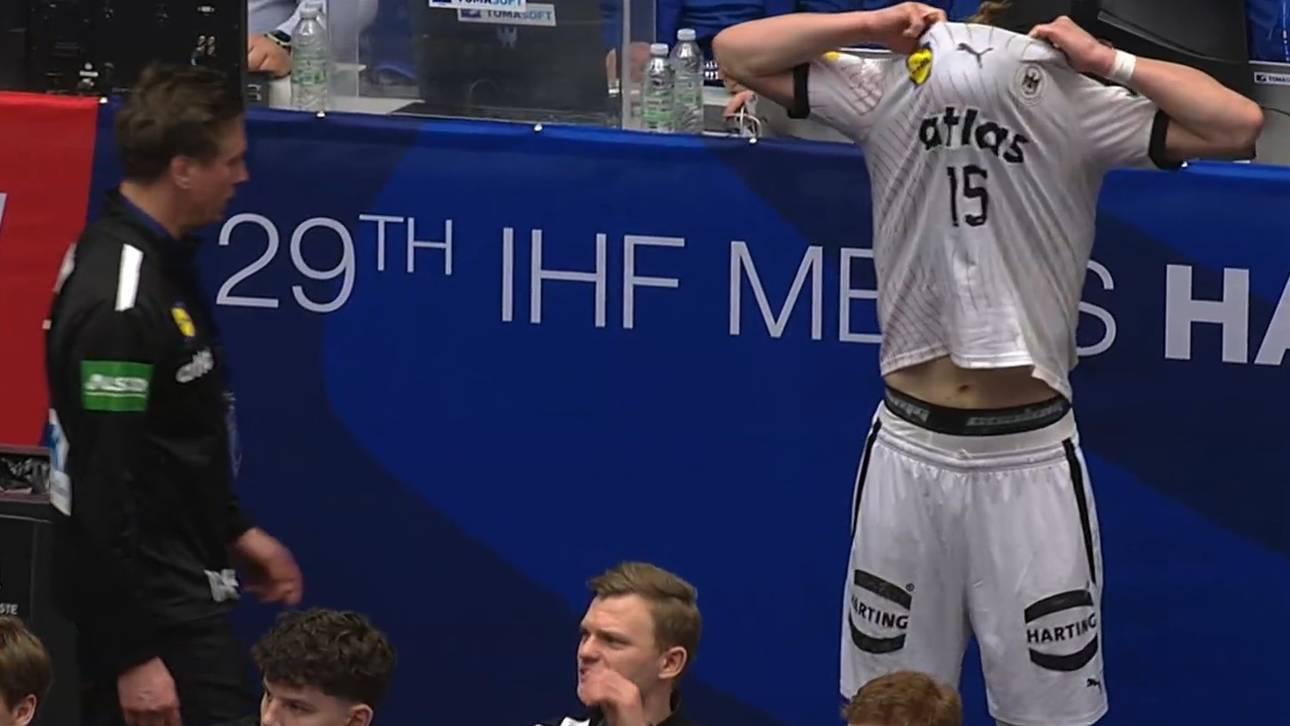 Bange Minuten um DHB-Star