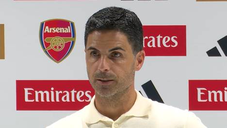 Nach der 2:3-Niederlage im Emirates Cup gegen Borussia Dortmund zeigt sich Arsenal-Trainer Mikel Arteta unzufrieden.