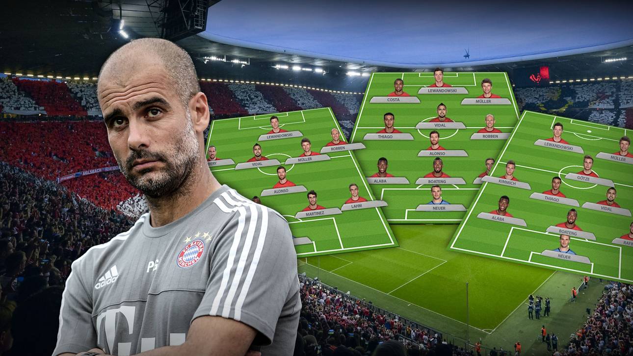 Guardiolas fröhliches Bayern-Roulette