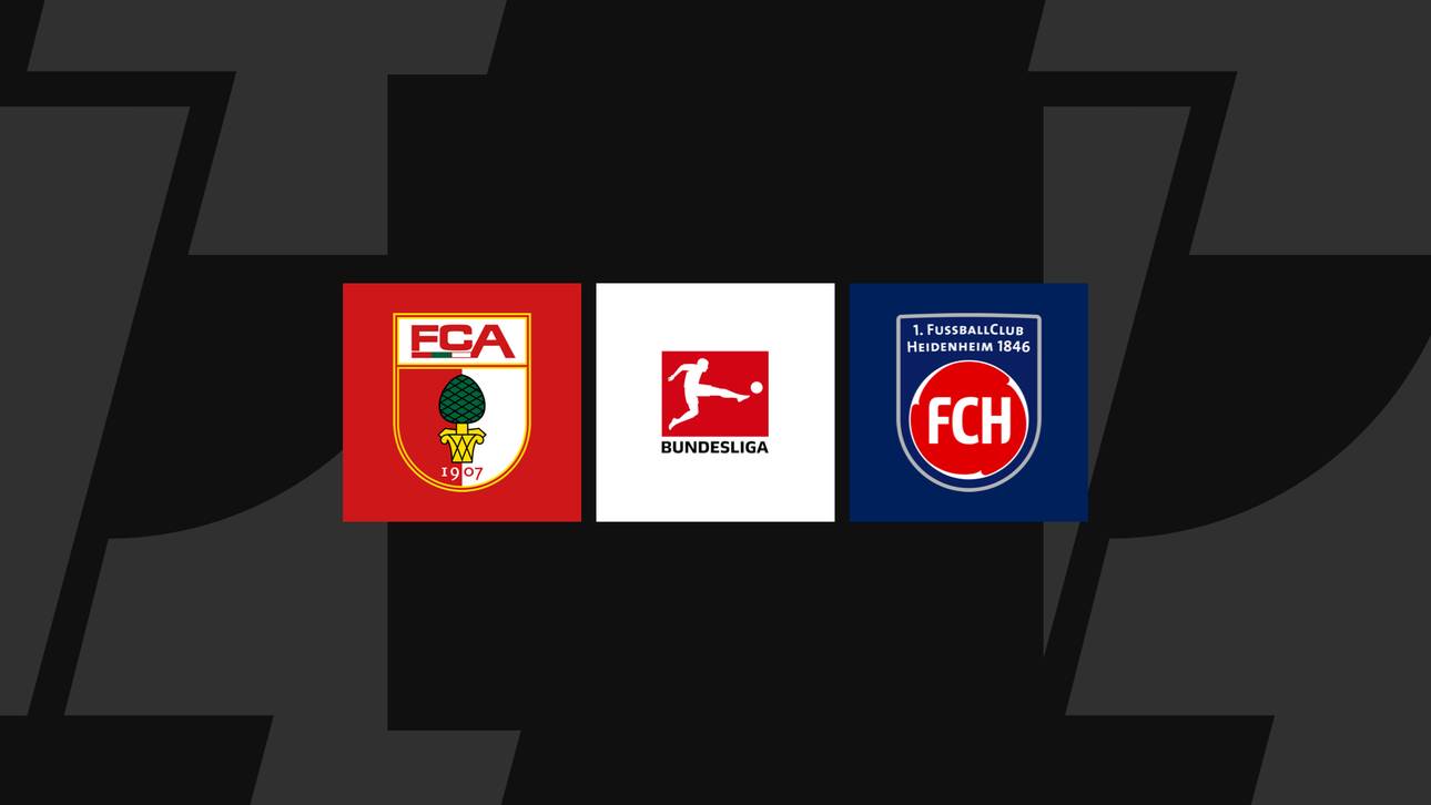 Bundesliga heute: Augsburg gegen Heidenheim