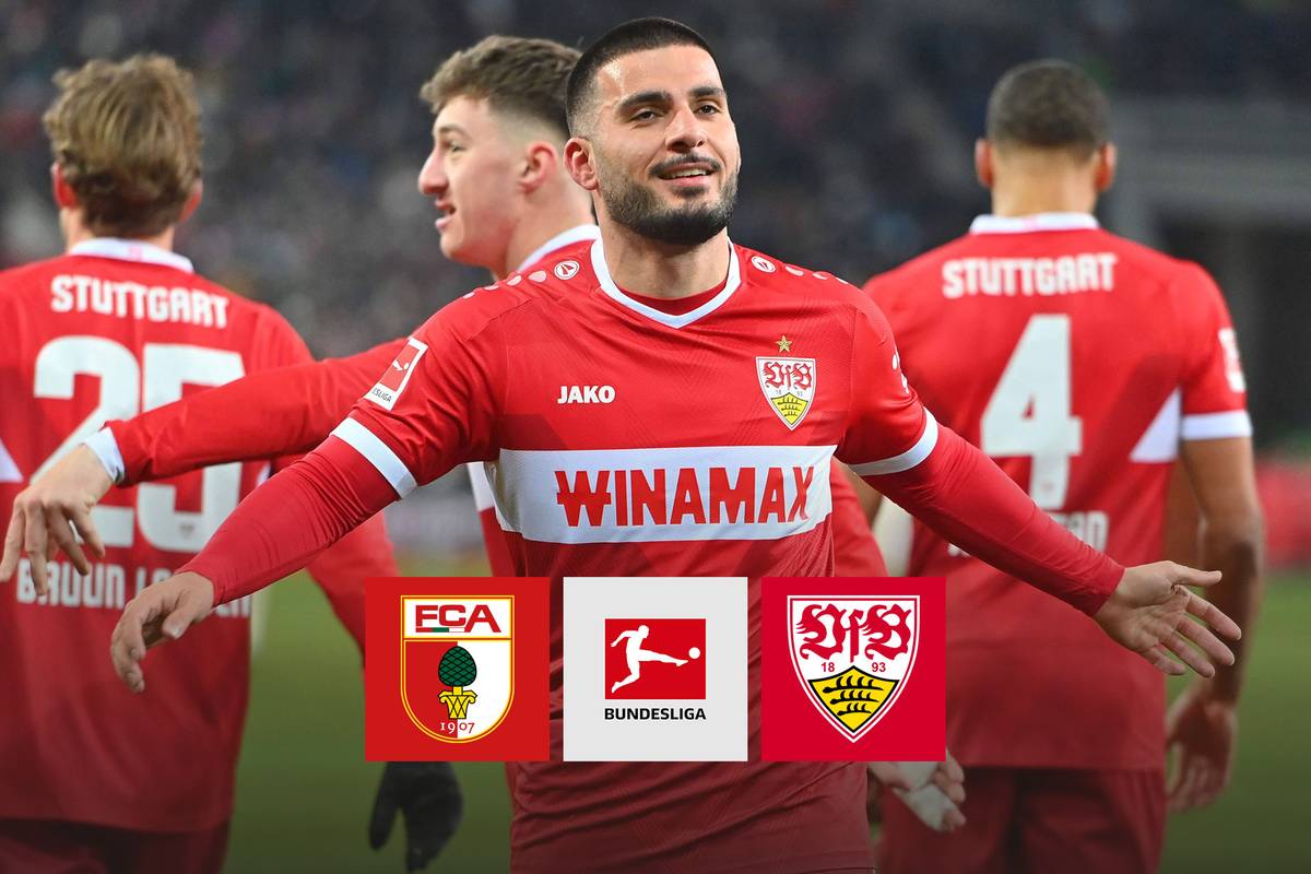 Der VfB Stuttgart rückt durch einen Auswärtssieg beim FC Augsburg etwas näher an die Spitzengruppe der Fußball-Bundesliga heran und feiert dabei seinen Rückkehrer Deniz Undav. Der FCA muss weiter nach unten schauen.