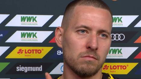 BVB-Innenverteidiger Waldemar Anton spricht nach dem knappen Sieg in Augsburg über das Spiel seiner Mannschaft.