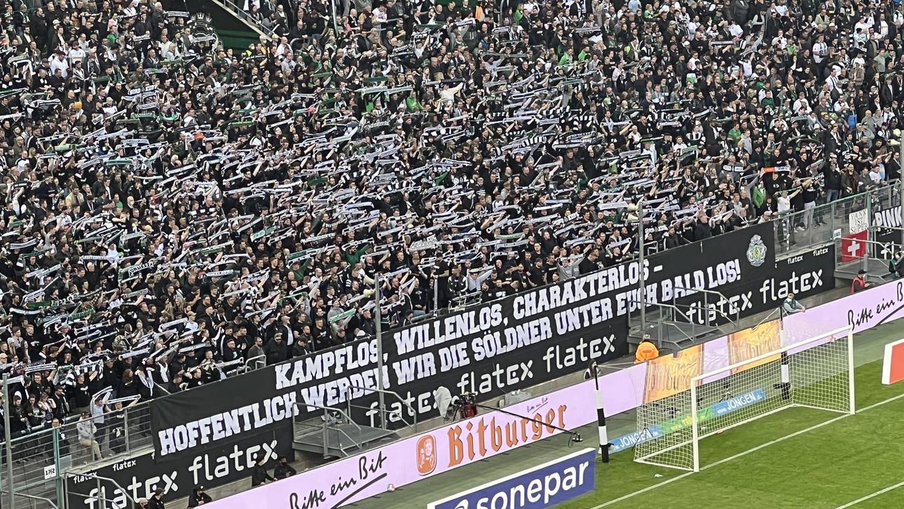 Gladbach-Fans ziehen über Stars her