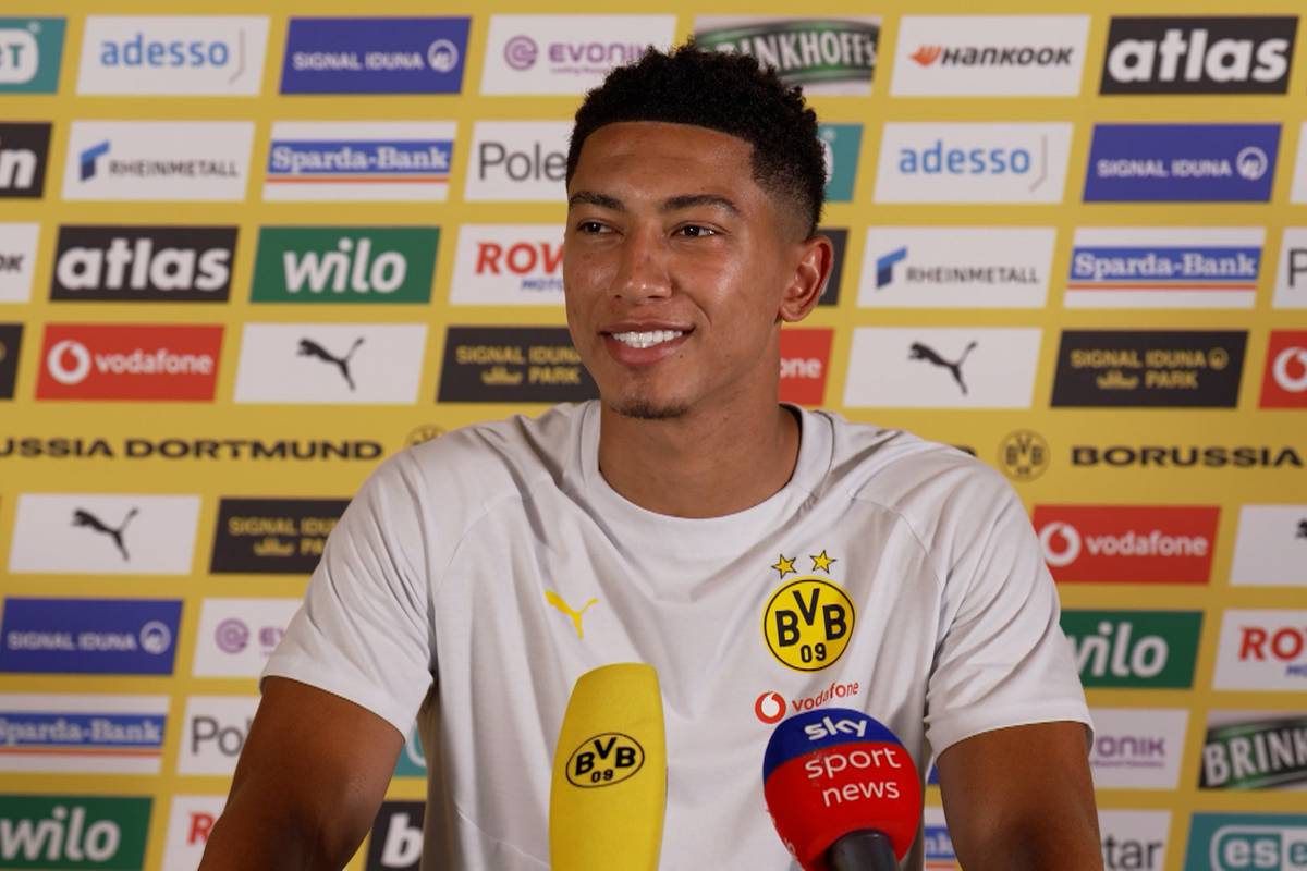 Jobe Bellingham spricht über die Vorfreude auf seine erste Saison bei Borussia Dortmund.