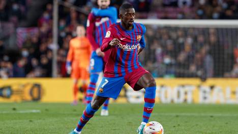 Ousmane Dembélé trägt nach seiner Einwechslung maßgeblich zum deutlichen Sieg seines FC Barcelona bei. Die Katalanen springen auf einen Champions-League-Platz.