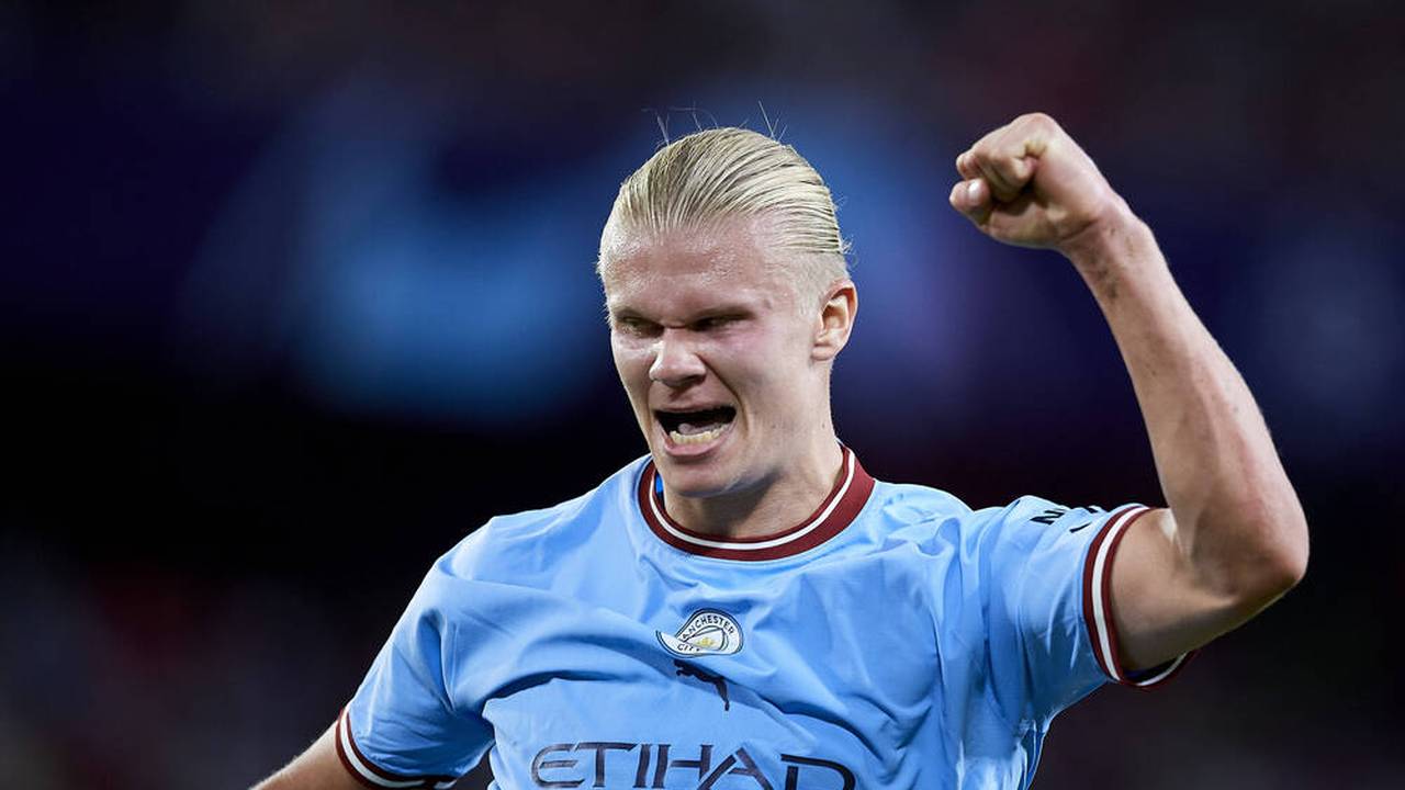 City-Angreifer Haaland hat in der Champions League neue Rekorde aufgestellt