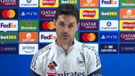Mikel Arteta sehnt sich zusammen mit dem FC Arsenal nach dem Finale in der Champions League. Der Trainer erwartet für das Rückspiel gegen Atlético Madrid ein heißes Match.