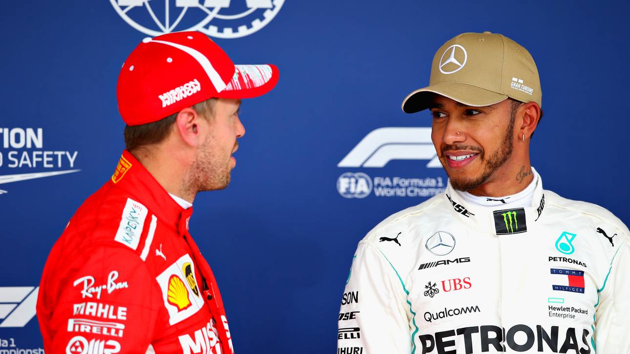 Pole für Hamilton – Vettel flucht