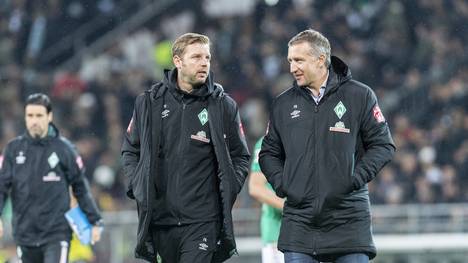 Werder Bremens Geschäftsführer Fußball, Frank Baumann, hat Trainer Florian Kohfeldt nach der 1:4-Pleite gegen Leverkusen den Rücken gestärkt. 