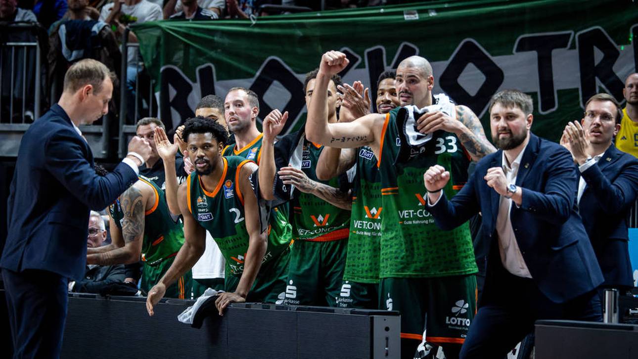 Die Gladiators Trier begeistern aktuell in der BBL und im Pokal 