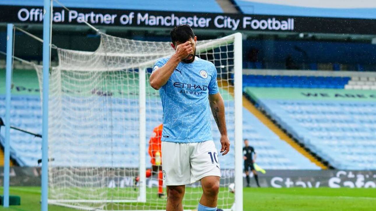 Sergio Agüero konnte es nach seinem Arroganz-Elfmeter selbst nicht fassen