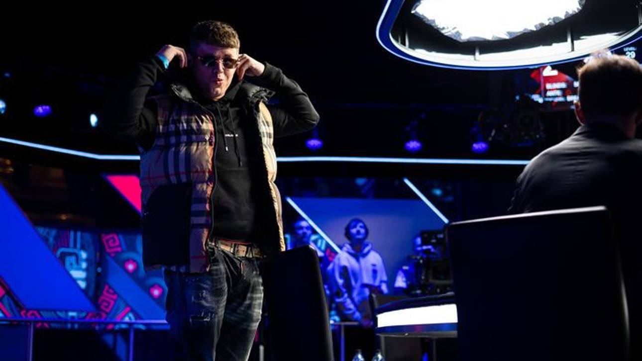 Ian Hamilton nach seinem Glückstreffer