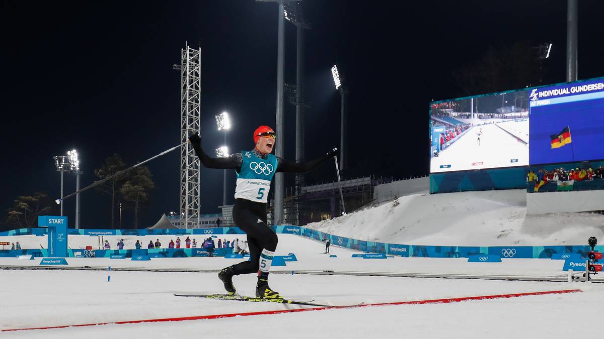 TOP - ERIC FRENZEL: Als deutscher Fahnenträger ist er auch großer Hoffnungsträger auf Edelmetall in der Nordischen Kombination. Er hält dem Erfolgsdruck stand, holt Gold von der Normalschanze und Bronze von der Großschanze