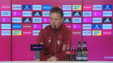 Julian Nagelsmann schwärmt vor dem Match gegen Hertha von einem Stürmer und erklärt dessen große Stärke.