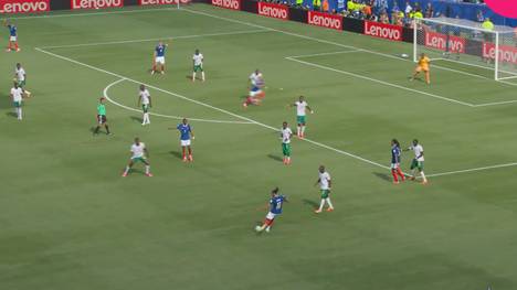 Kylian Mbappé erlöst nach starker Vorarbeit von Bayerns Michael Olise die Franzosen im ersten WM-Spiel. Das Offensivduo sorgt dabei für den ersten Glanzmoment Frankreichs bei dieser WM.