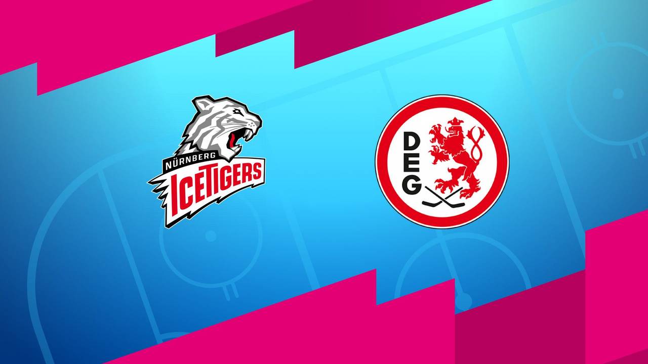 Nürnberg Ice Tigers - Düsseldorfer EG (Highlights)