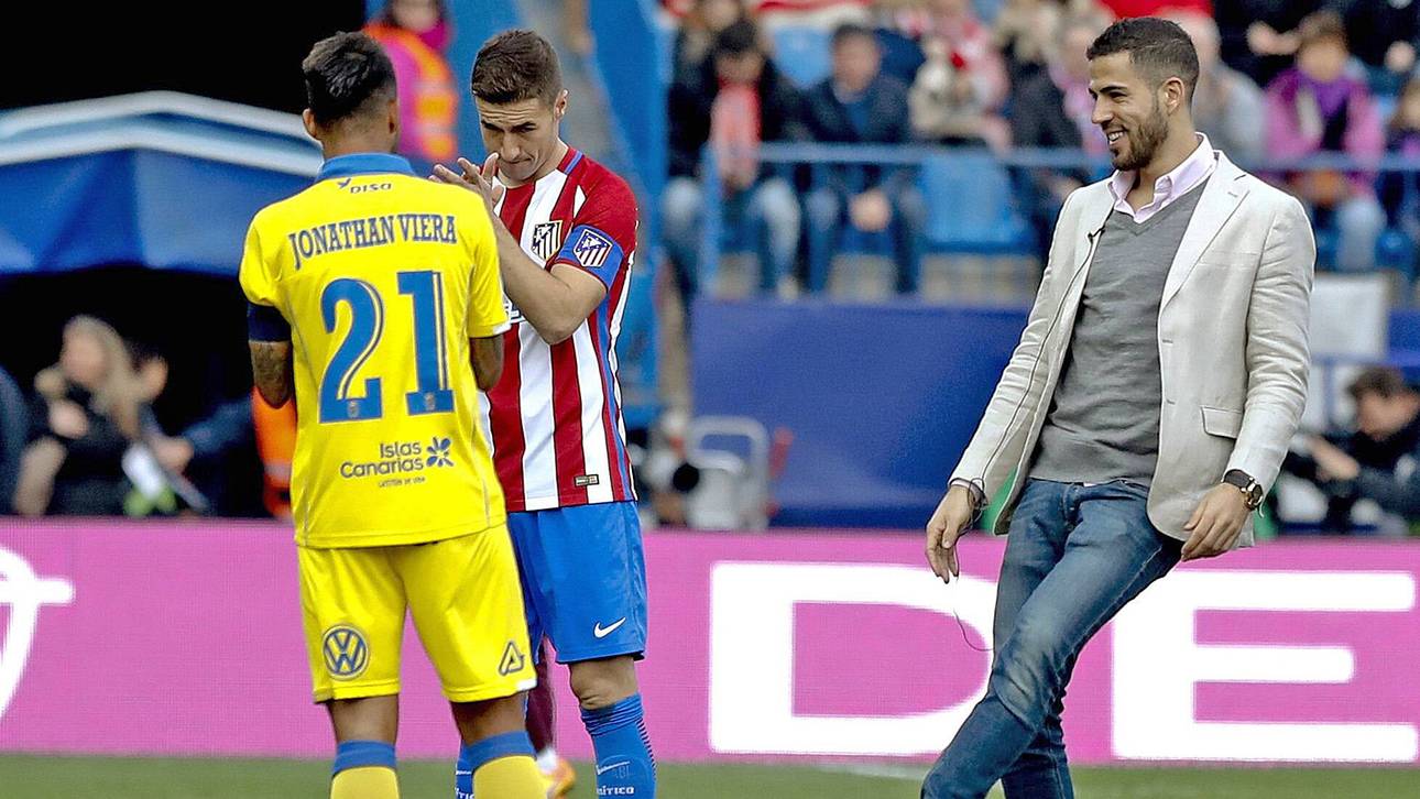 Atletico: Ehrenrunde für Dominguez
